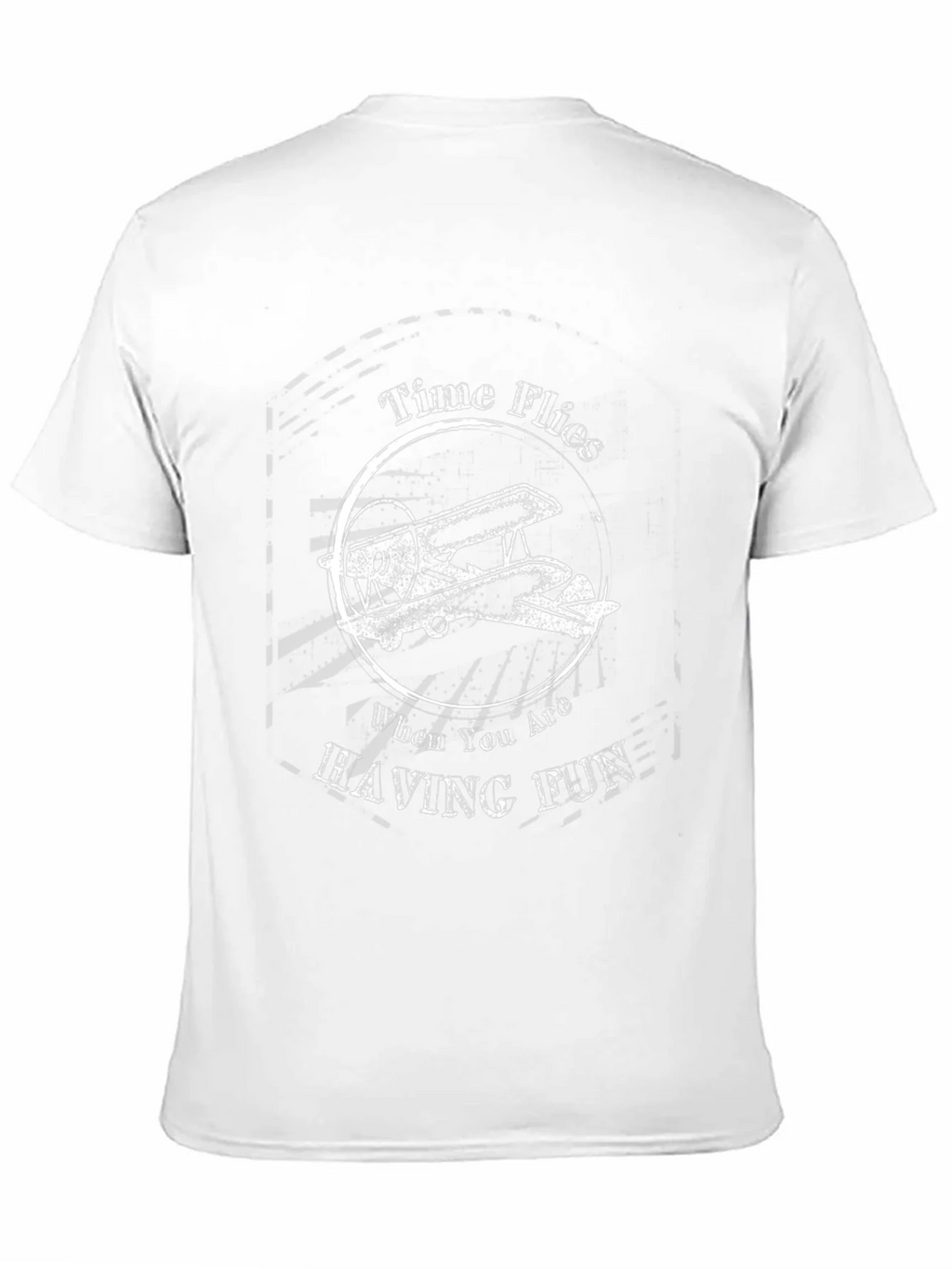 Time Flies T-Shirt - Airplane Graphic Tee product image 2