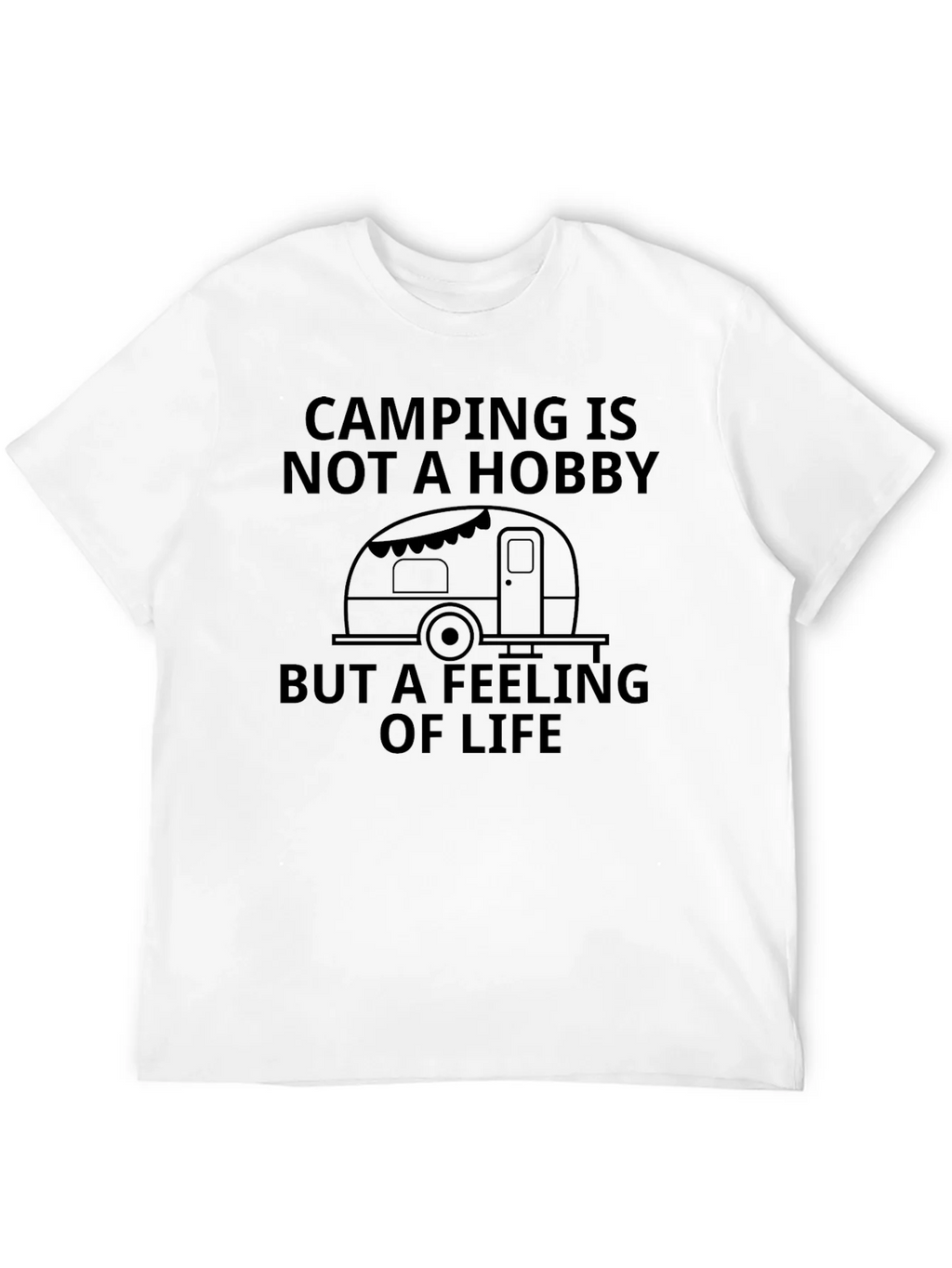 Camping Is Not A Hobby Graphic Tee product image 3