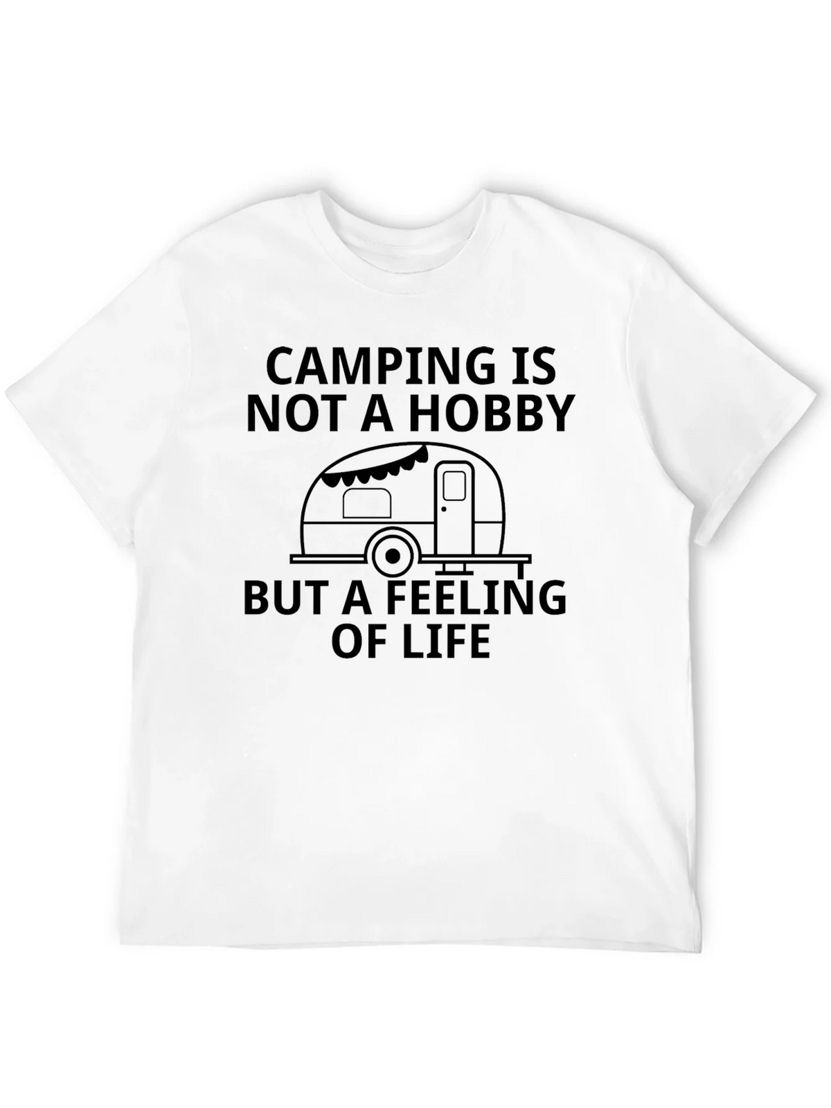 Camping Is Not A Hobby Graphic Tee product image 3