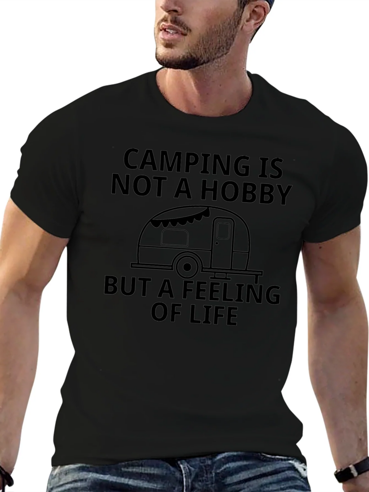Camping Is Not A Hobby Graphic Tee product image 9