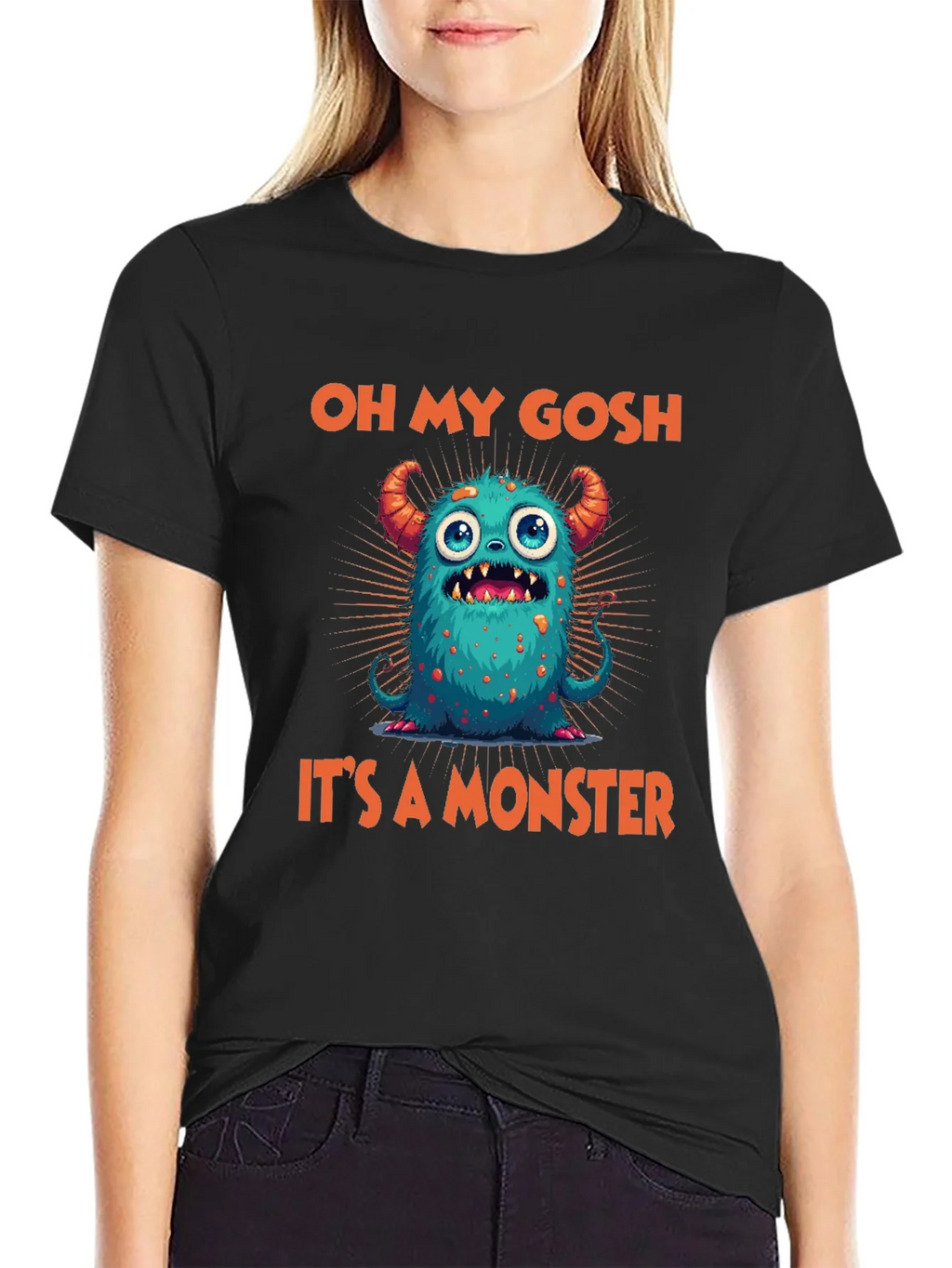 Oh My Gosh Its A Monster Graphic Tee product image 5