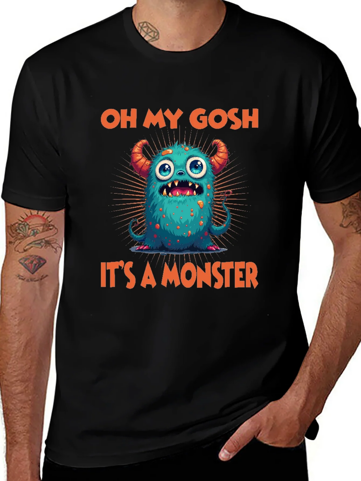 Oh My Gosh Its A Monster Graphic Tee product image 1