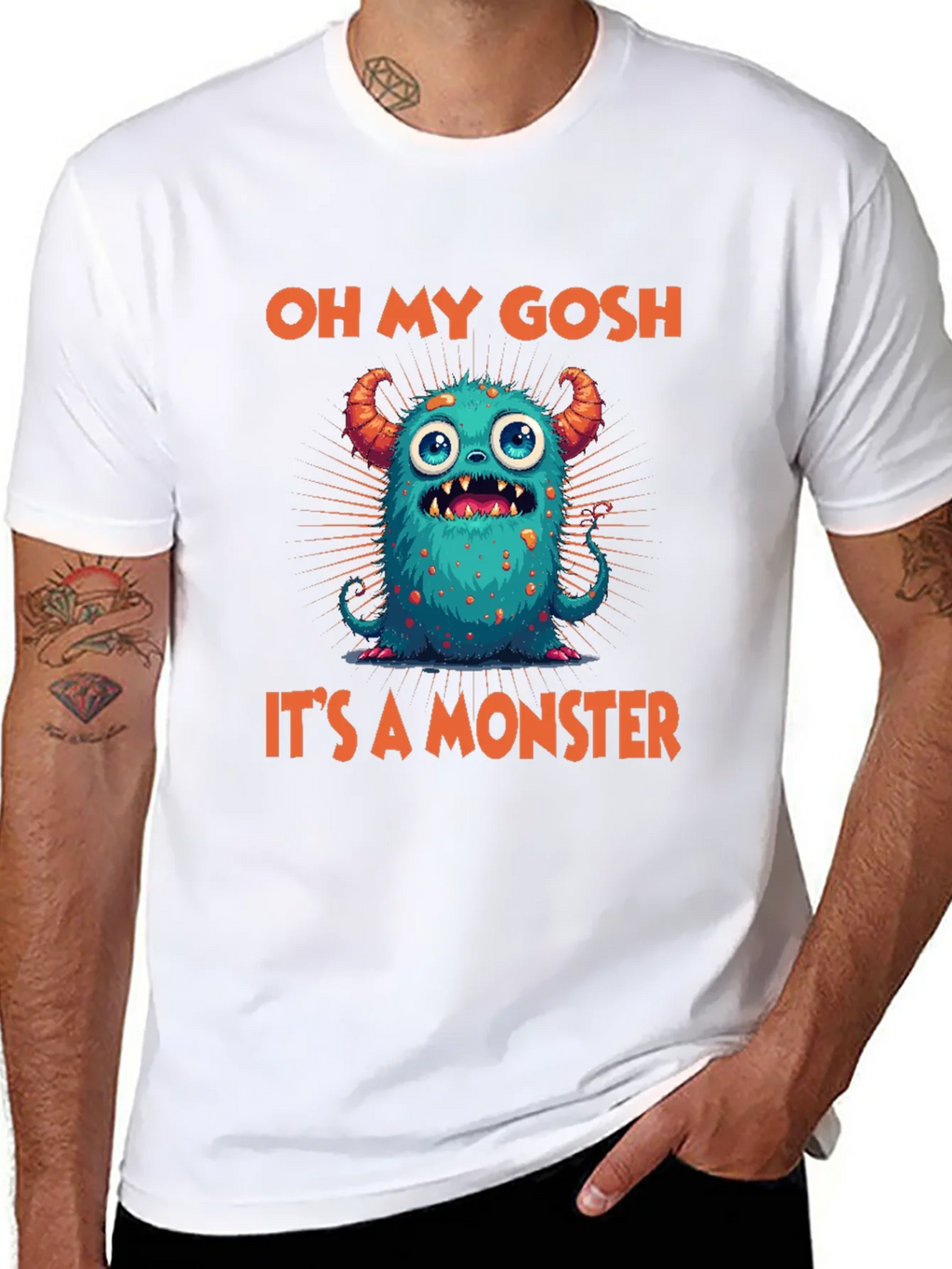 Oh My Gosh Its A Monster Graphic Tee product image 10