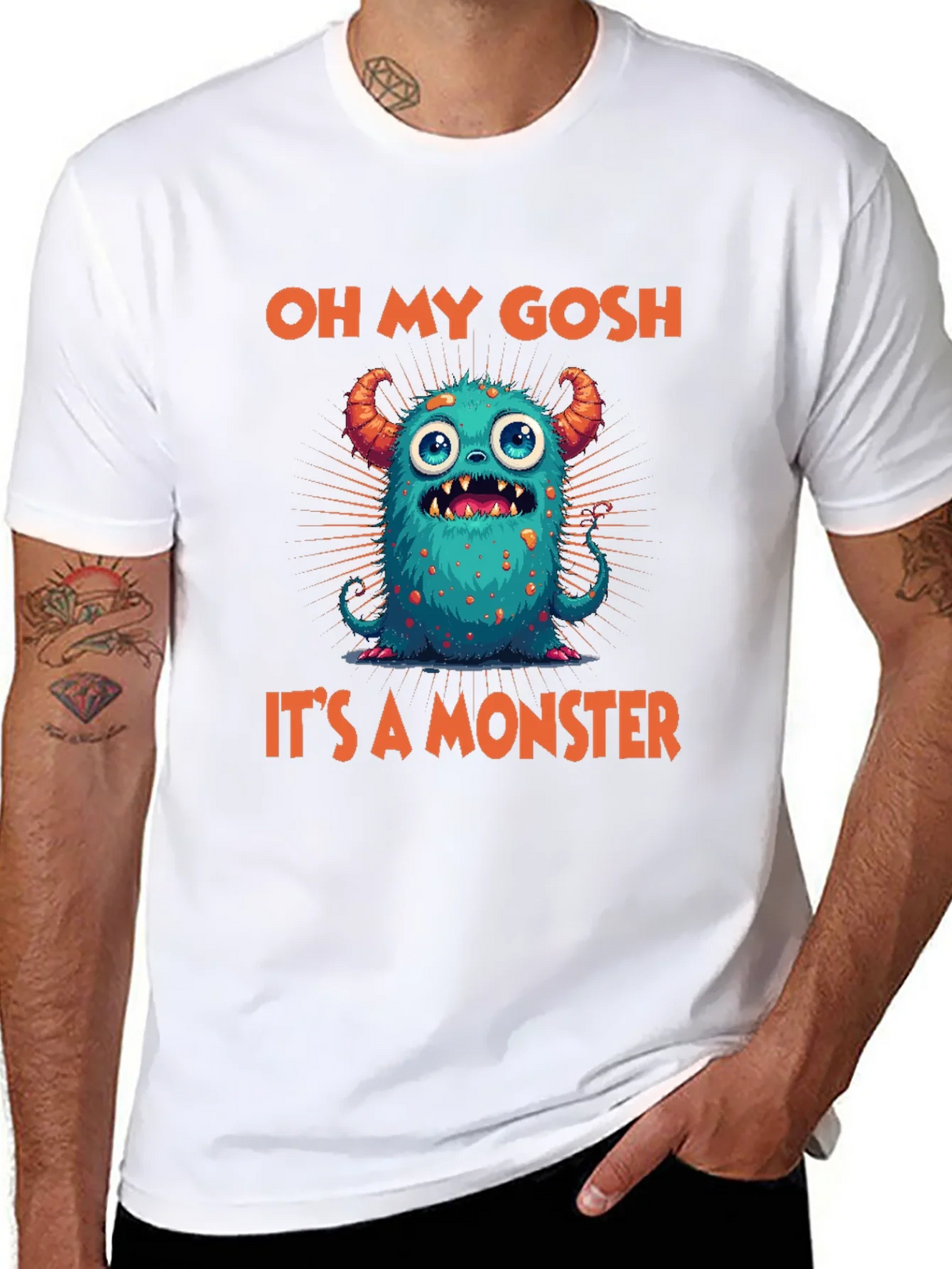 Oh My Gosh Its A Monster Graphic Tee product image 10