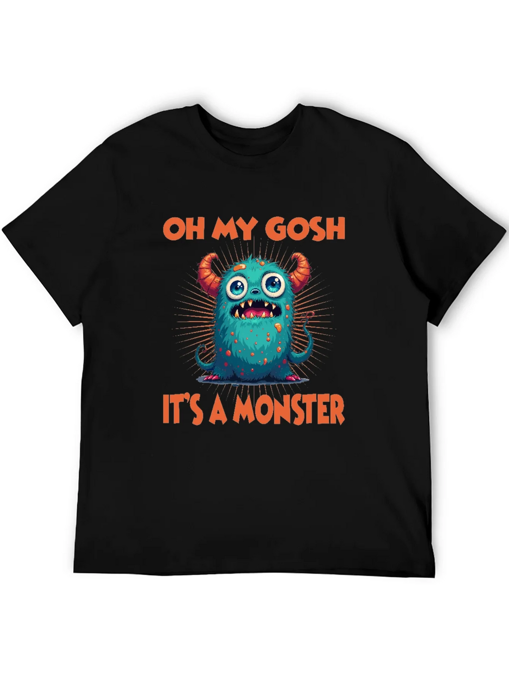 Oh My Gosh Its A Monster Graphic Tee product image 8