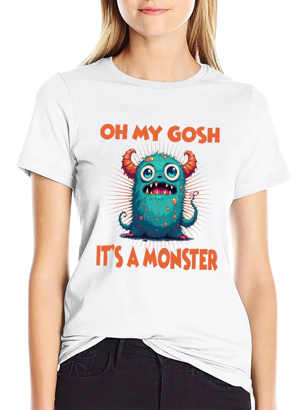 Oh My Gosh Its A Monster Graphic Tee product image 11