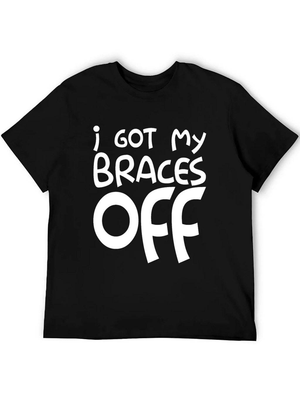 I Got My Braces Off T-Shirt Funny Orthodontist Gift product image 8