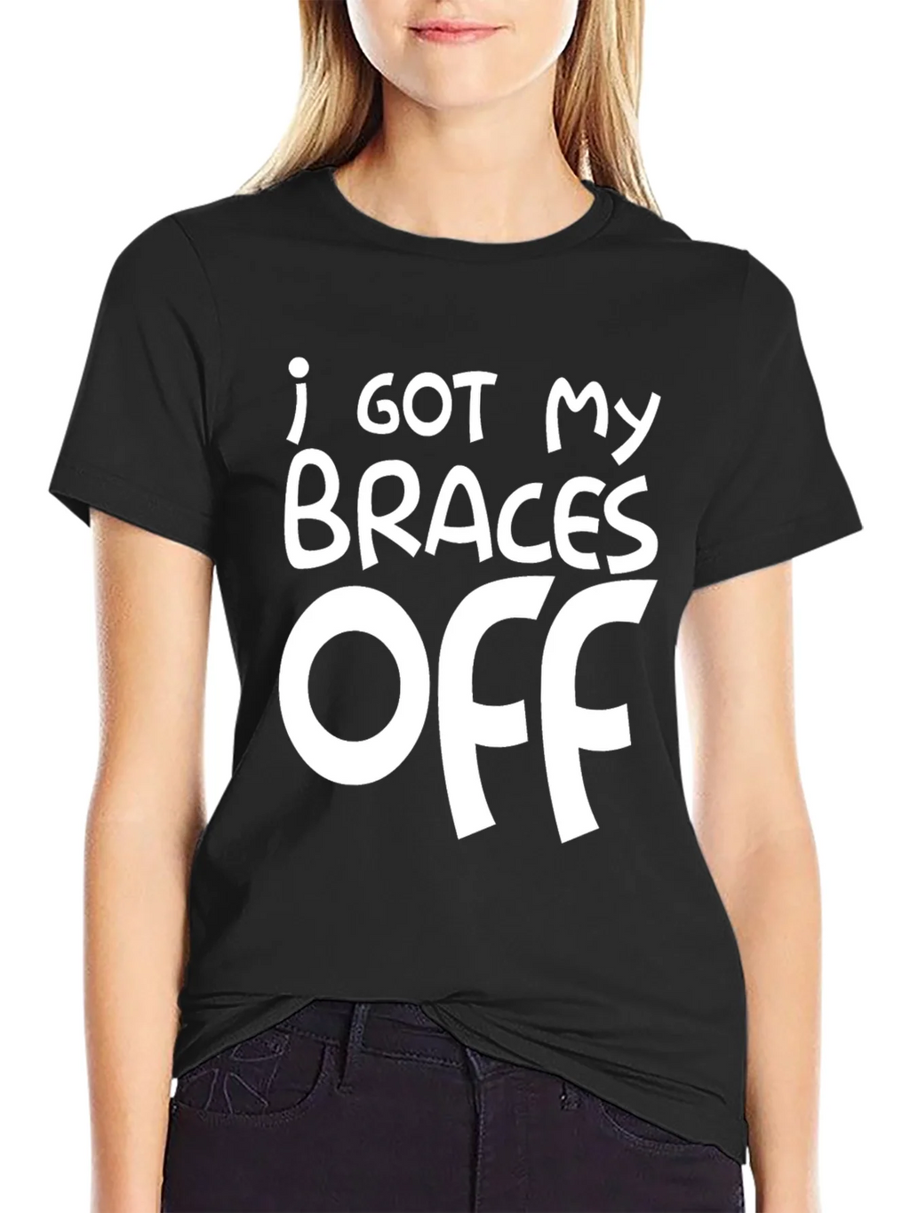 I Got My Braces Off T-Shirt Funny Orthodontist Gift product image 5