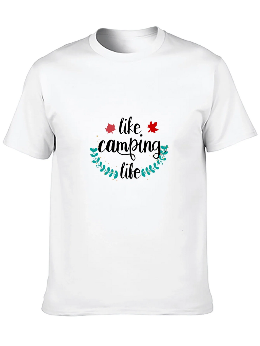 Camping Life Black T-Shirt product image 12