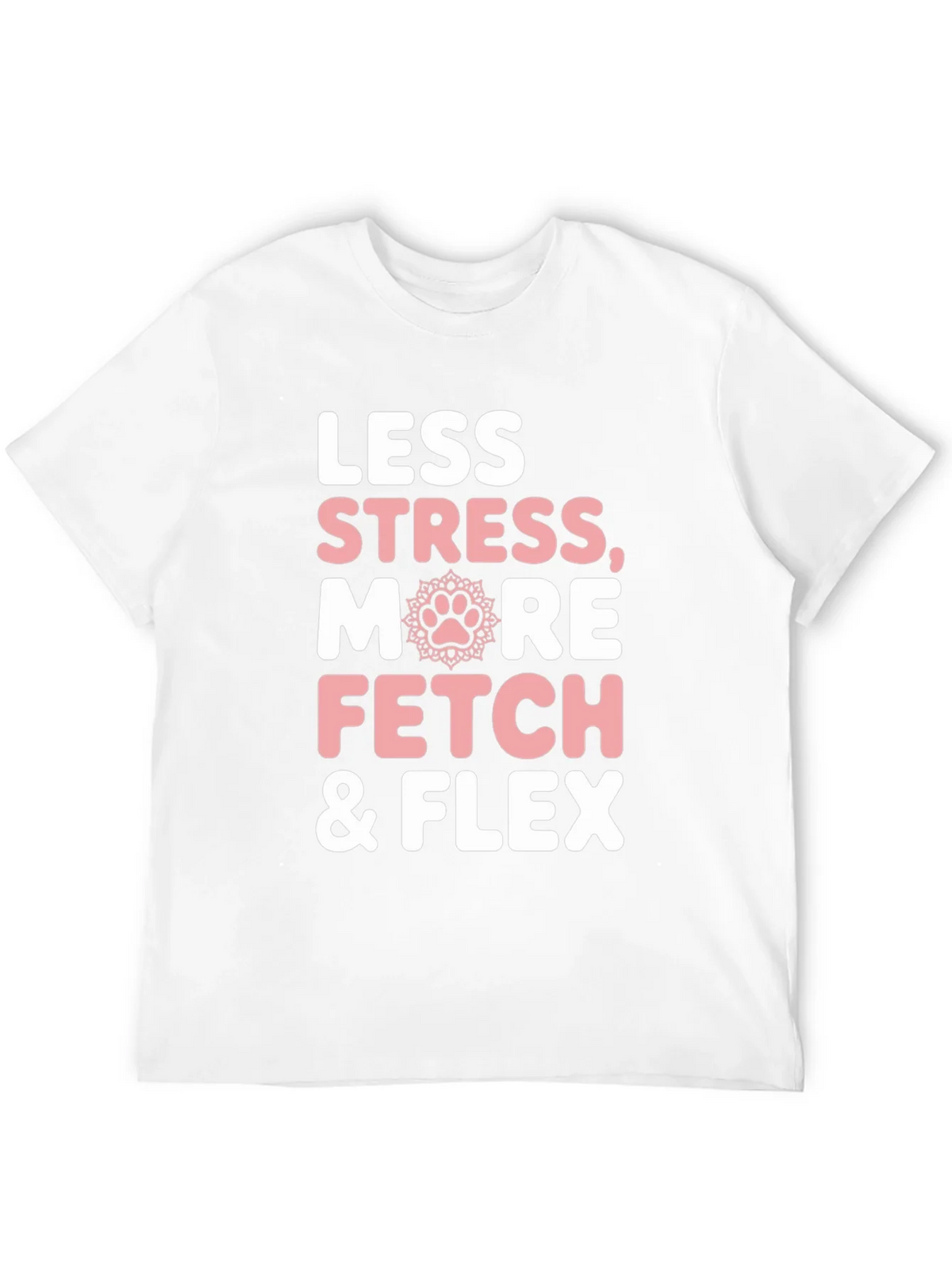 Less Stress More Fetch & Flex Graphic Tee product image 3