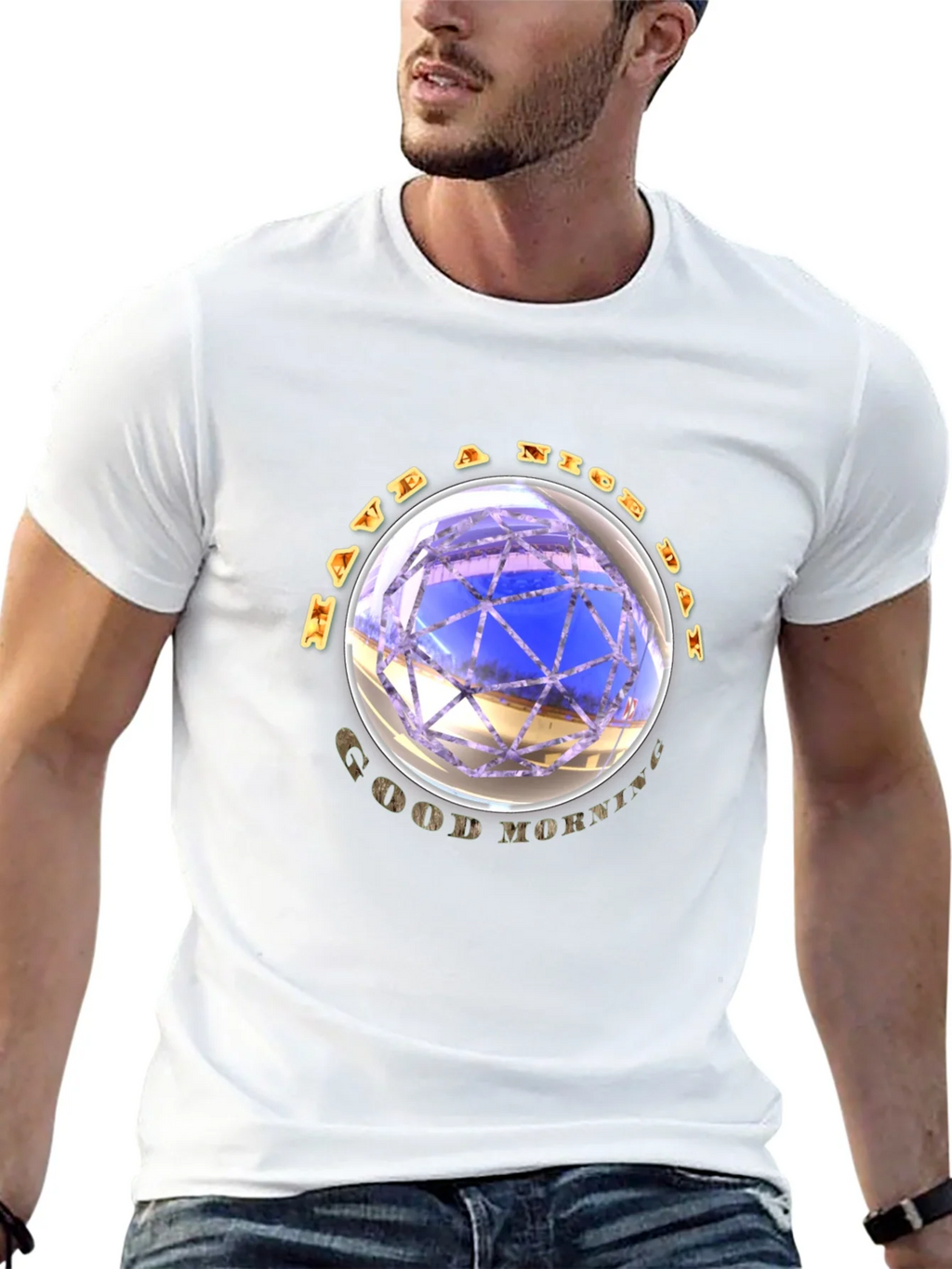 Have a Nice Day Good Morning Graphic Tee product image 4