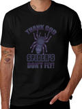 Thank God Spiders Dont Fly T-Shirt product image 1