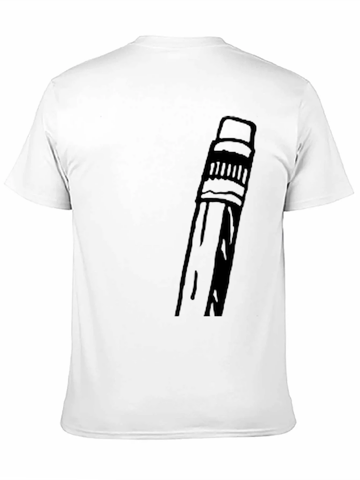 Pencil Graphic T-Shirt - Black product image 2