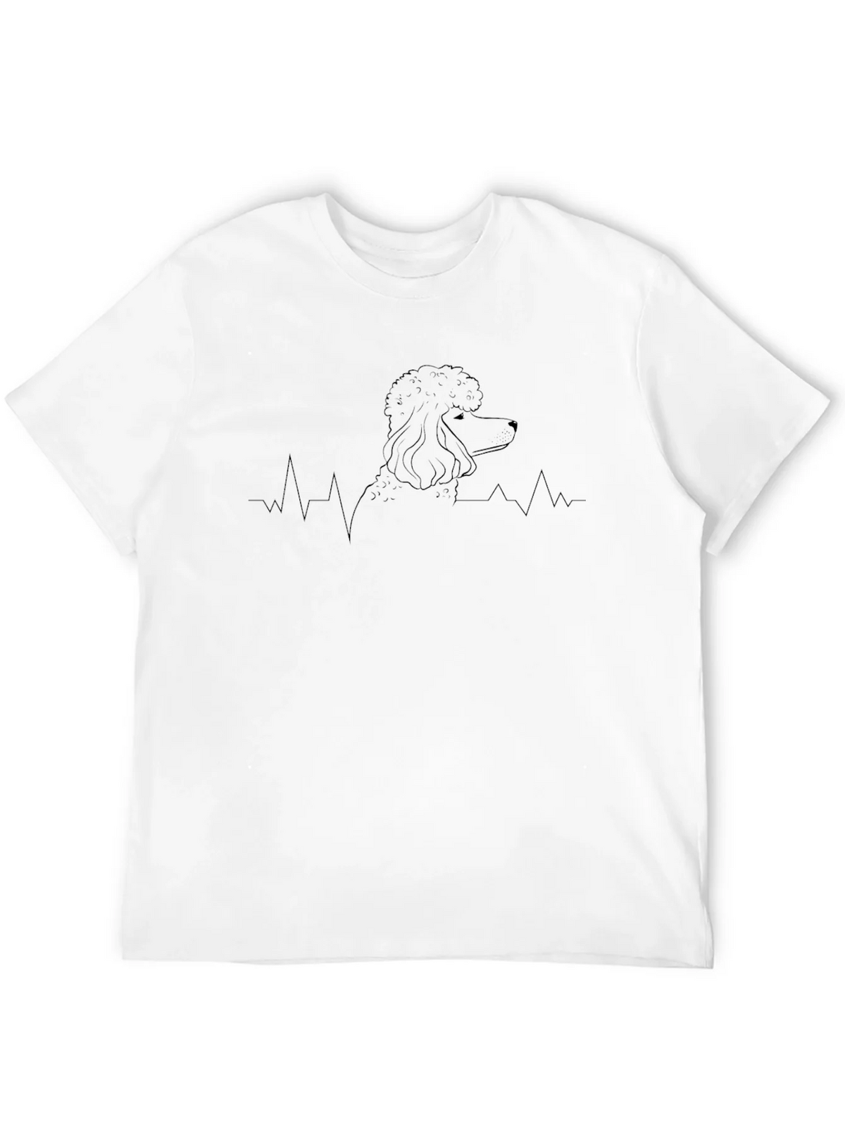 Poodle Heartbeat T-Shirt - Unique Dog Lover Tee product image 3