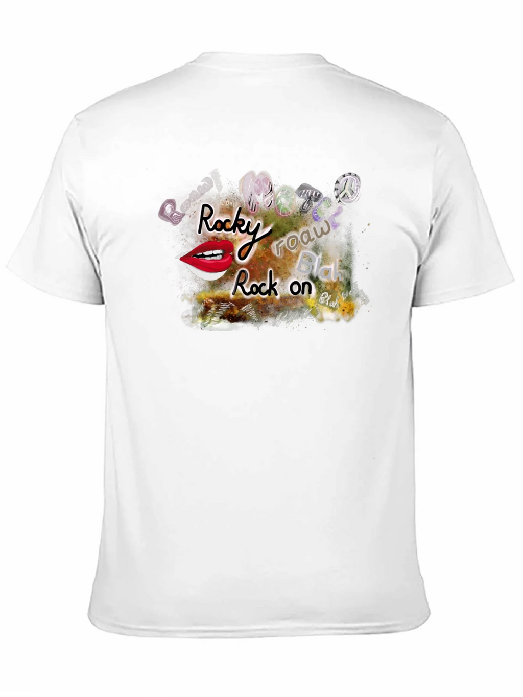 Rocky Road Rock On Tee - Funky Graphic T-Shirt product image 2