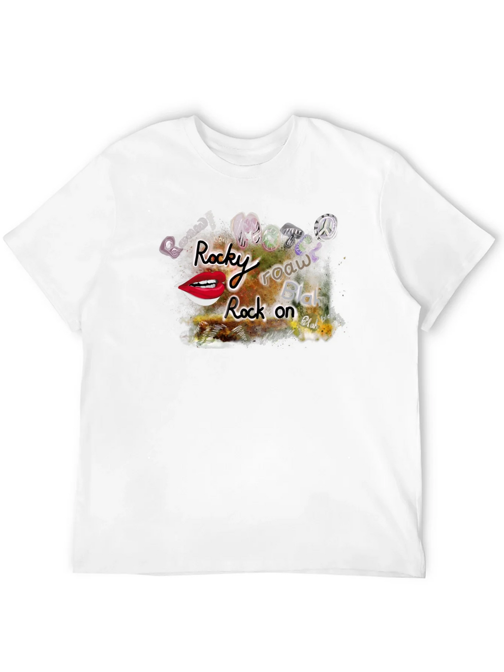 Rocky Road Rock On Tee - Funky Graphic T-Shirt product image 3