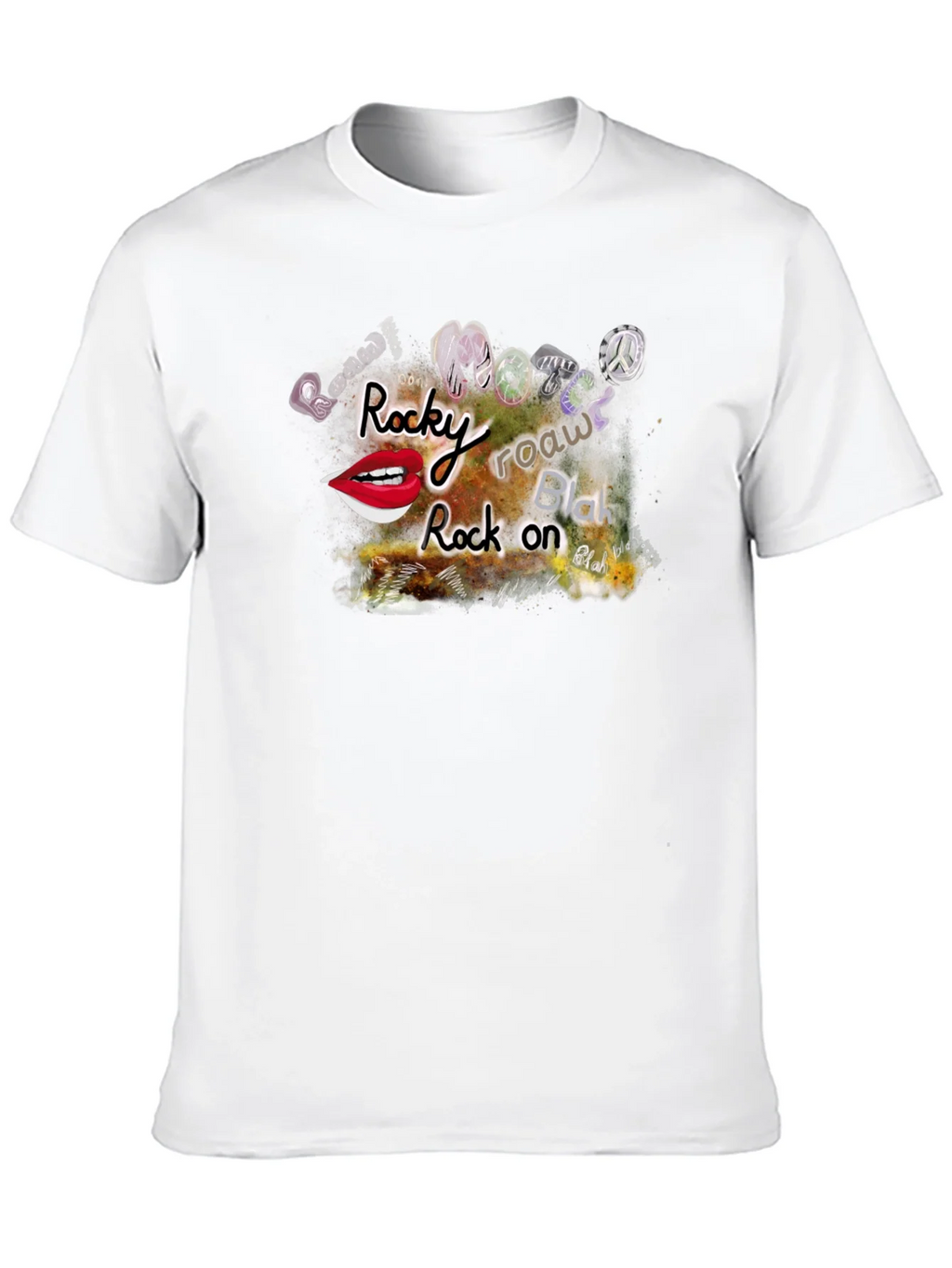 Rocky Road Rock On Tee - Funky Graphic T-Shirt product image 12