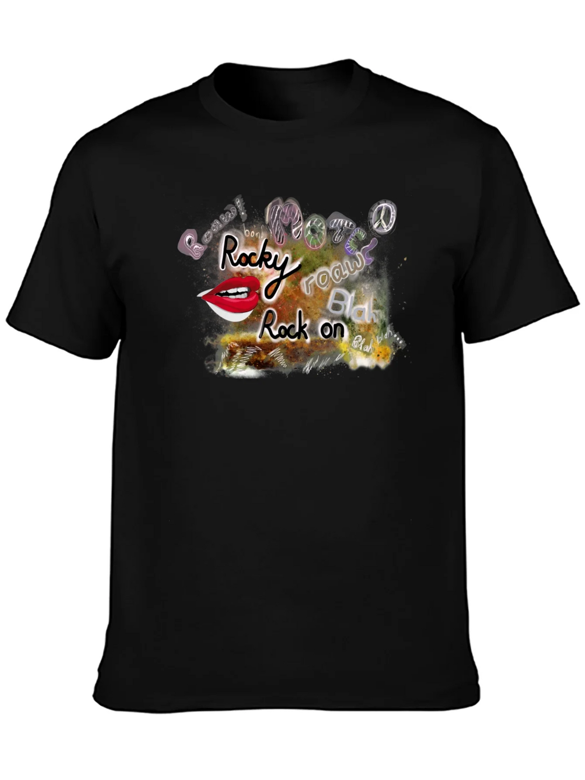 Rocky Road Rock On Tee - Funky Graphic T-Shirt product image 6