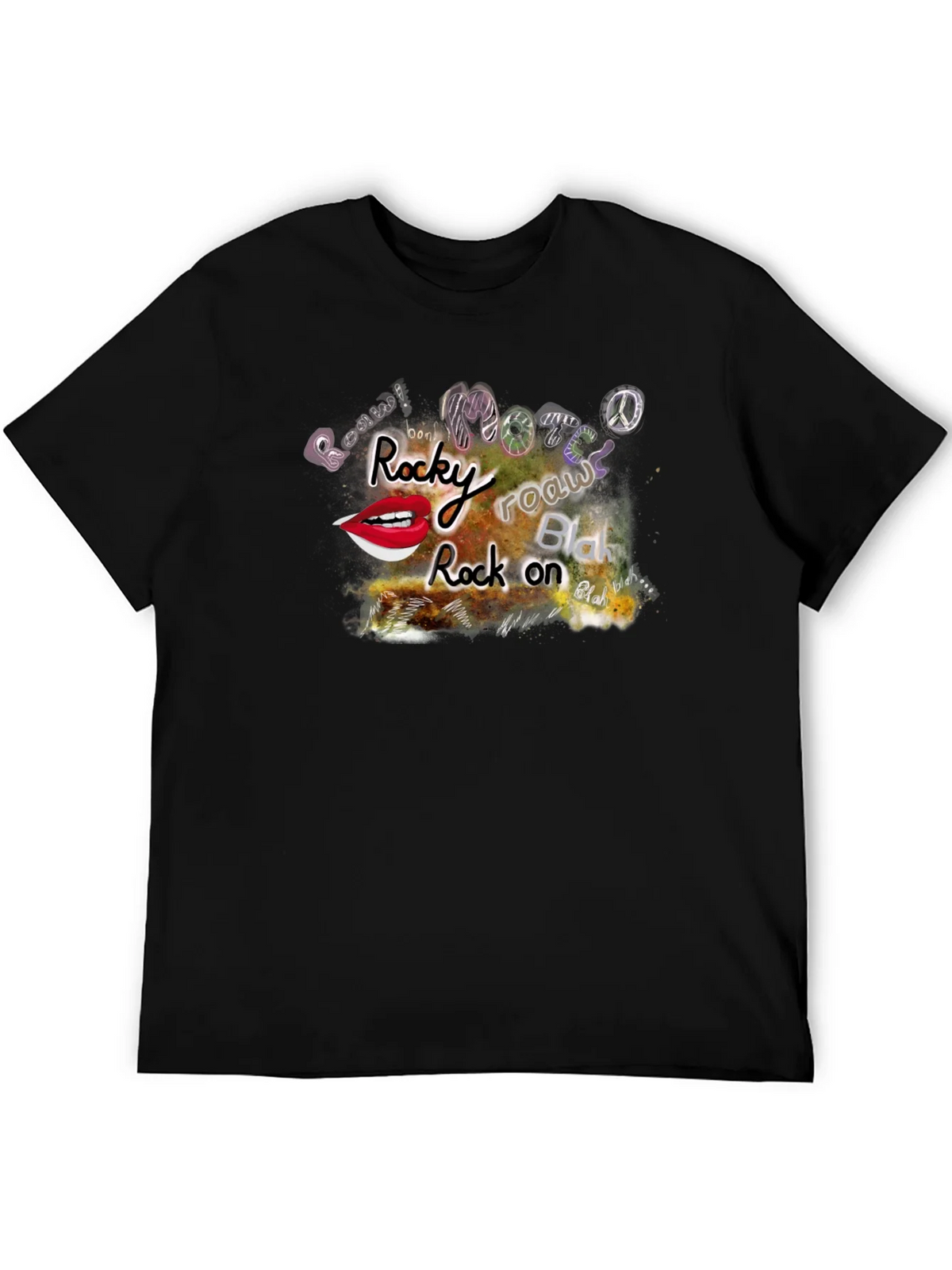 Rocky Road Rock On Tee - Funky Graphic T-Shirt product image 8