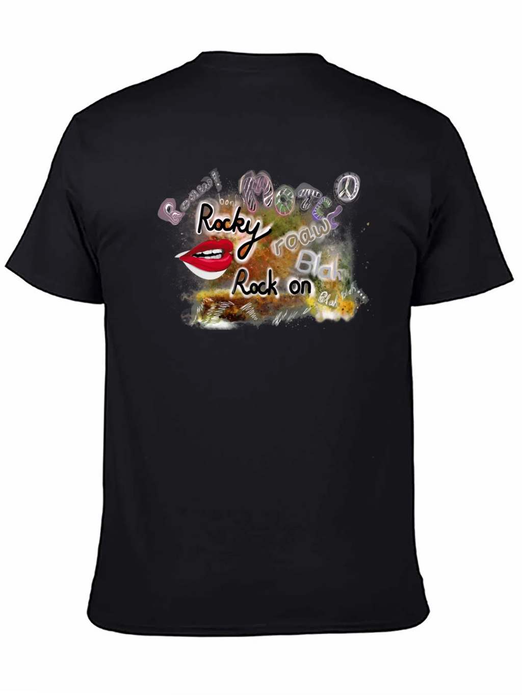 Rocky Road Rock On Tee - Funky Graphic T-Shirt product image 7
