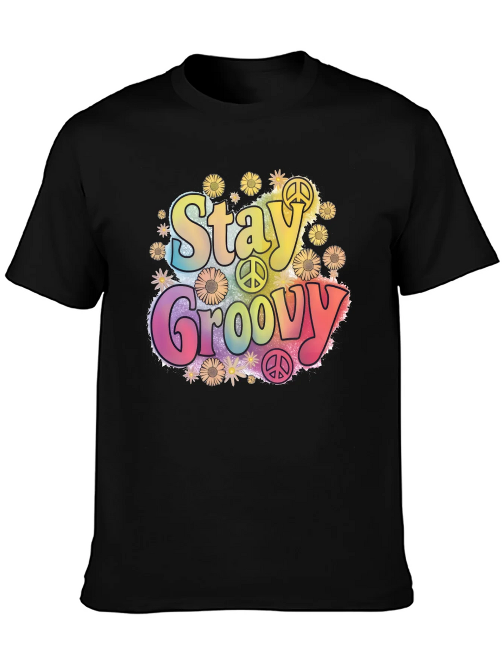 Stay Groovy Retro Graphic Tee product image 6