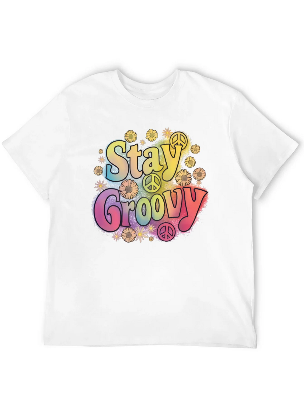 Stay Groovy Retro Graphic Tee product image 3