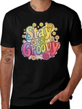 Stay Groovy Retro Graphic Tee product image 1