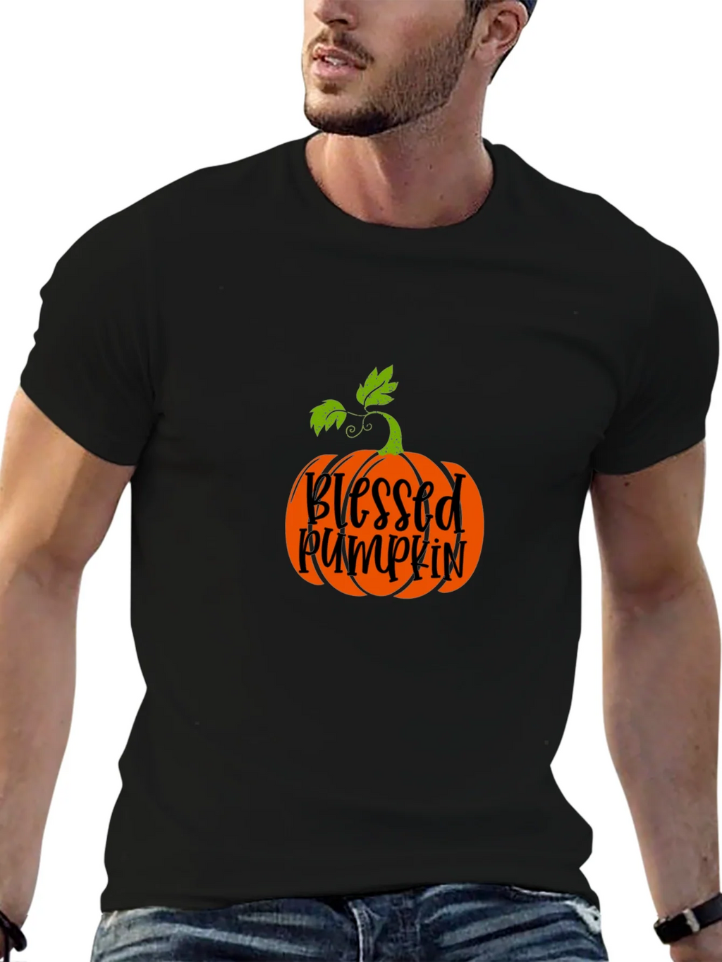 Blessed Pumpkin Graphic Tee product image 9