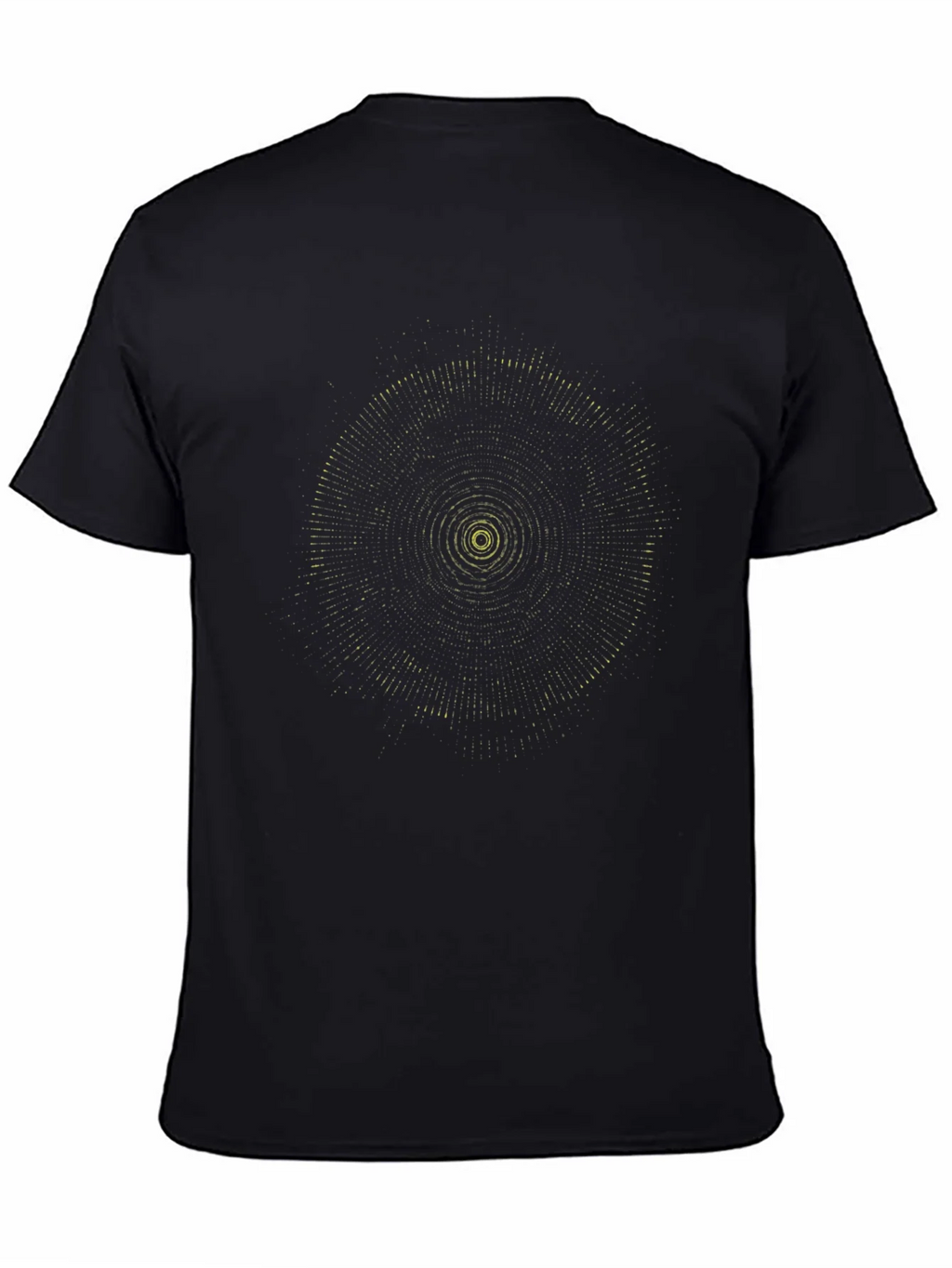 Black Tee with Geometric Circle Design product image 7