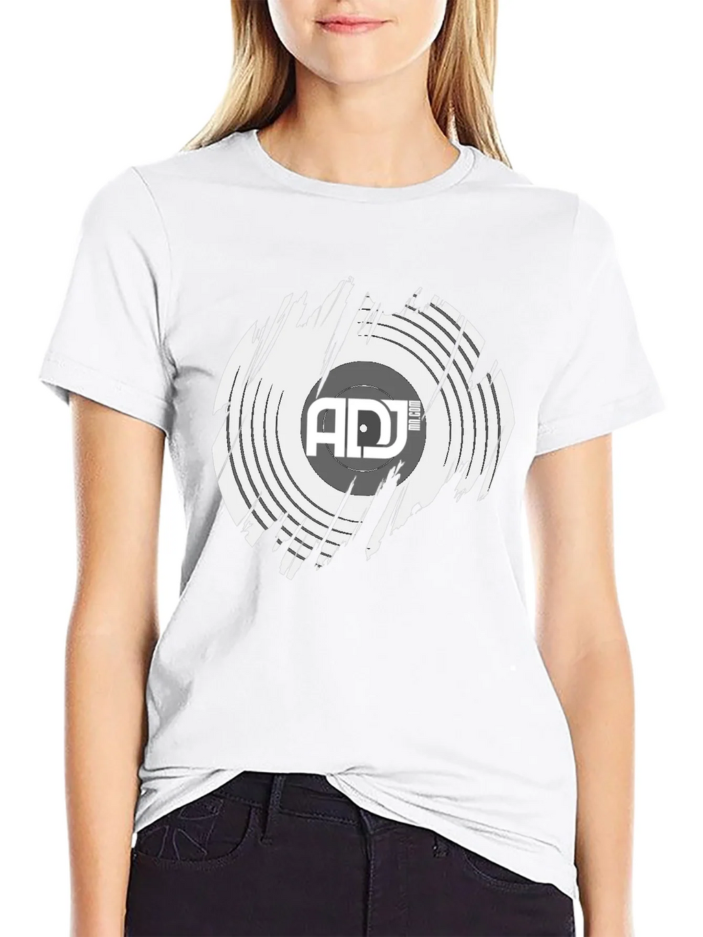 Retro DJ Record Graphic Tee product image 11