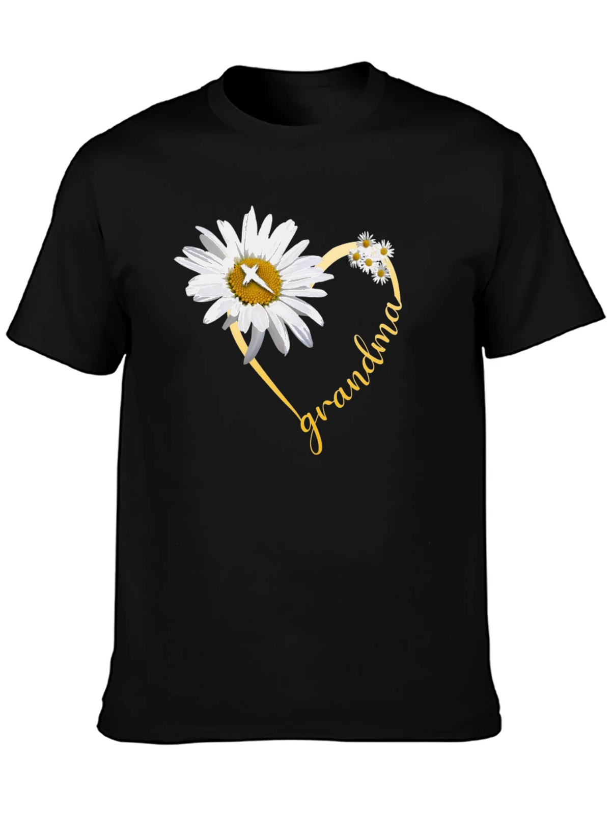Grandma Daisy Heart T-Shirt product image 6