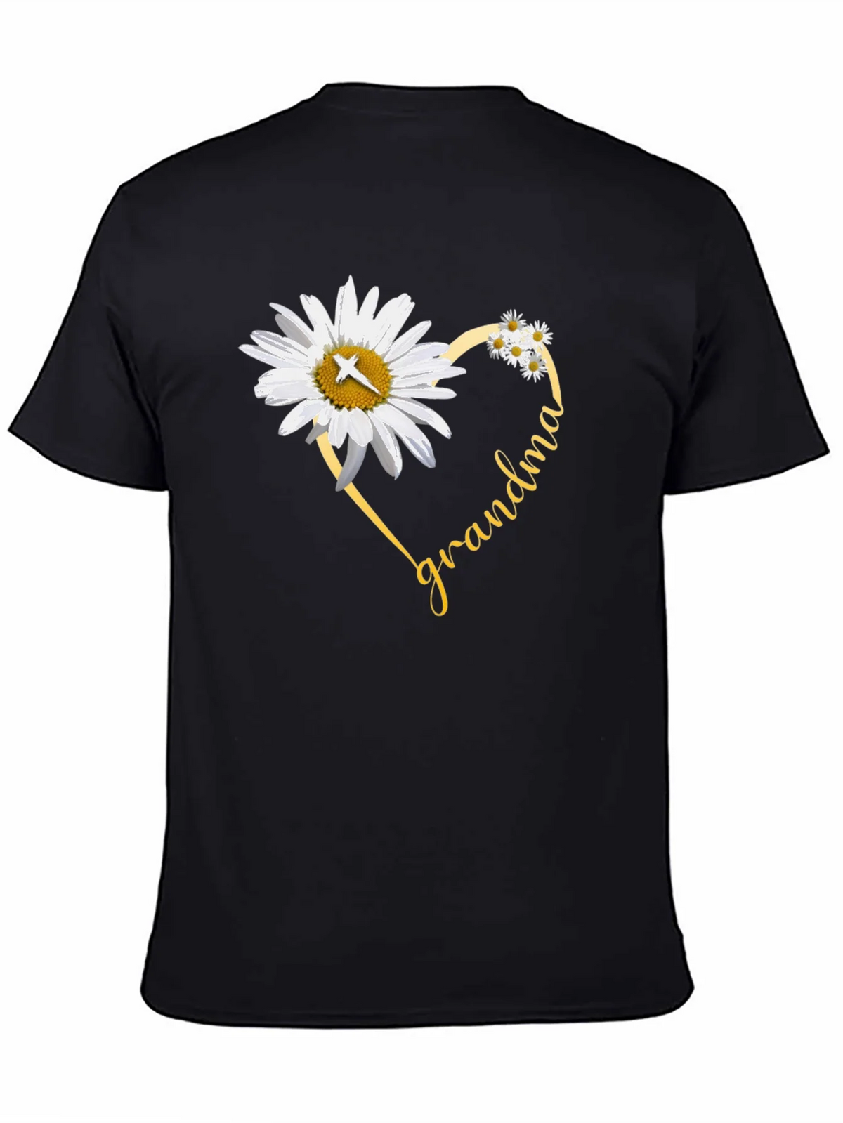Grandma Daisy Heart T-Shirt product image 7