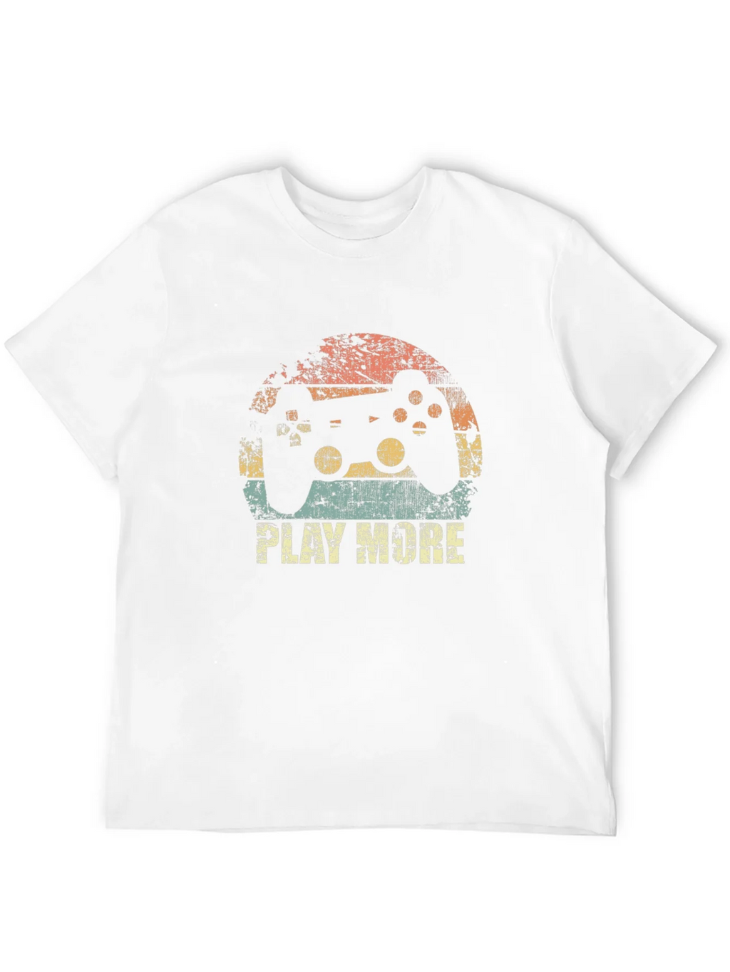 Retro Gamer T-Shirt - Play More Console Tee product image 3