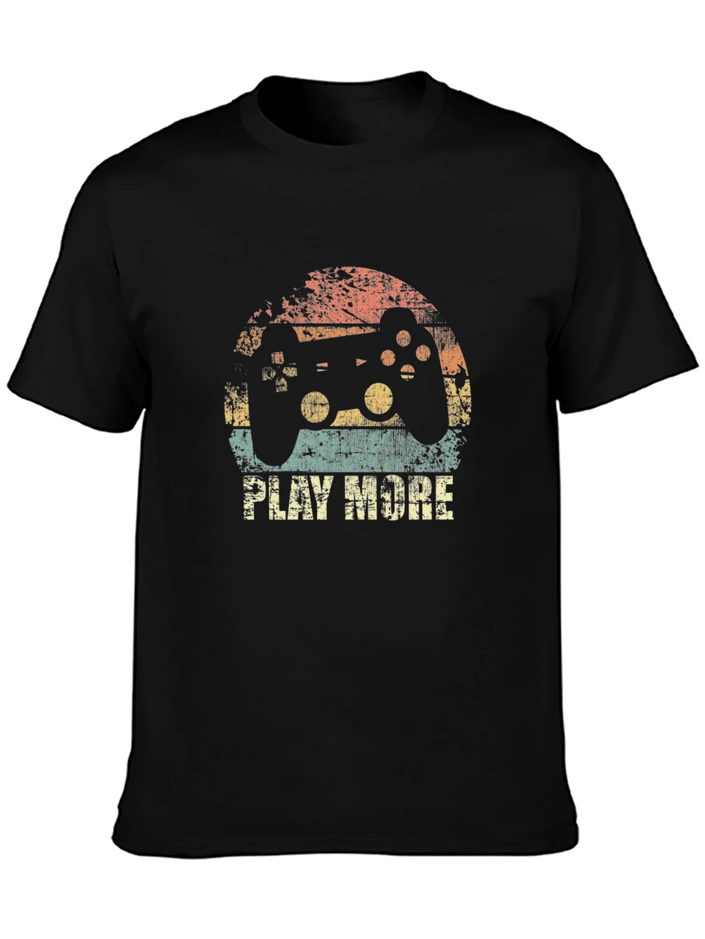 Retro Gamer T-Shirt - Play More Console Tee product image 6