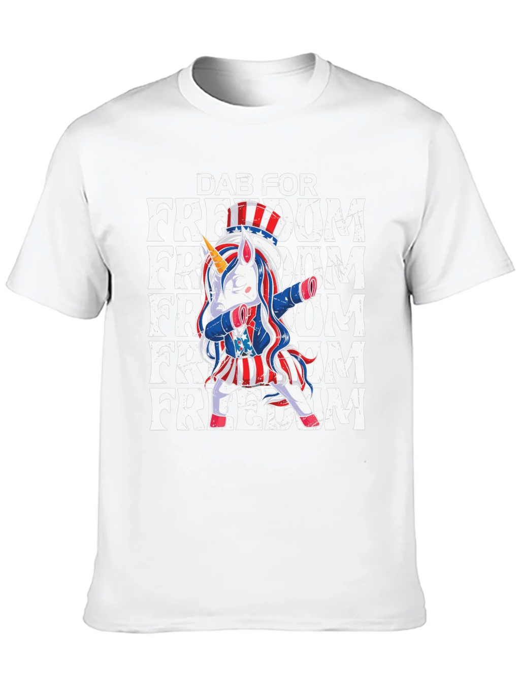 Dab for Freedom Unicorn Tee product image 12