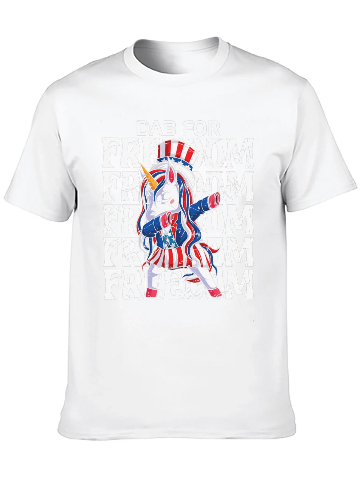 Dab for Freedom Unicorn Tee product image 12