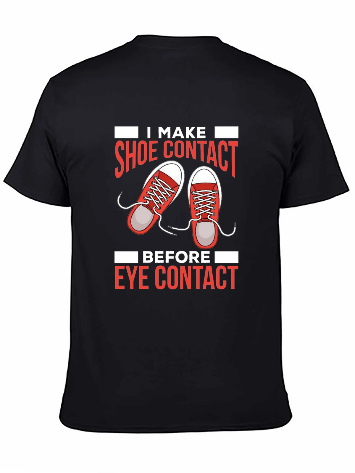 Shoe Contact T-Shirt Funny Graphic Tee