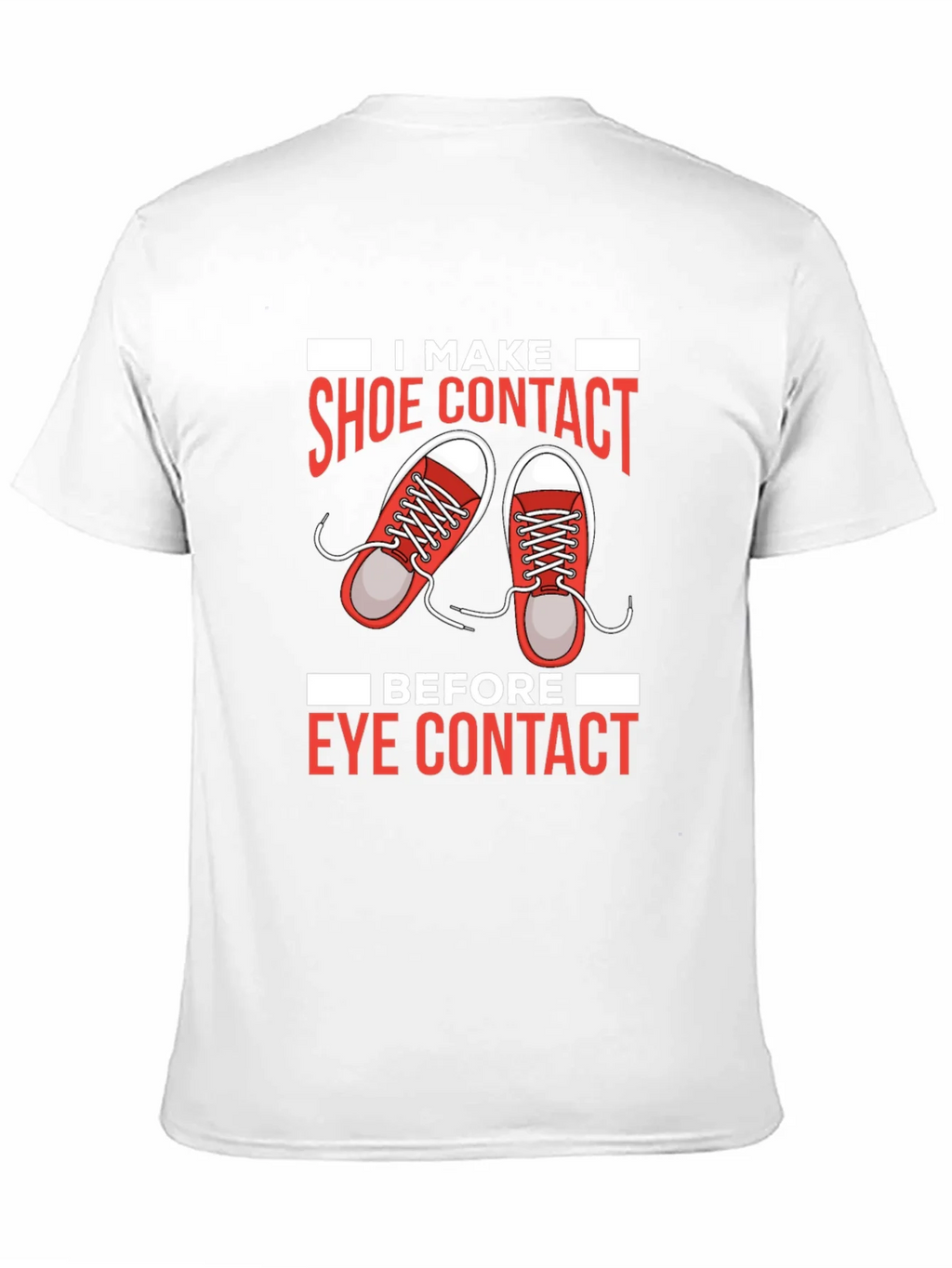 Shoe Contact T-Shirt Funny Graphic Tee