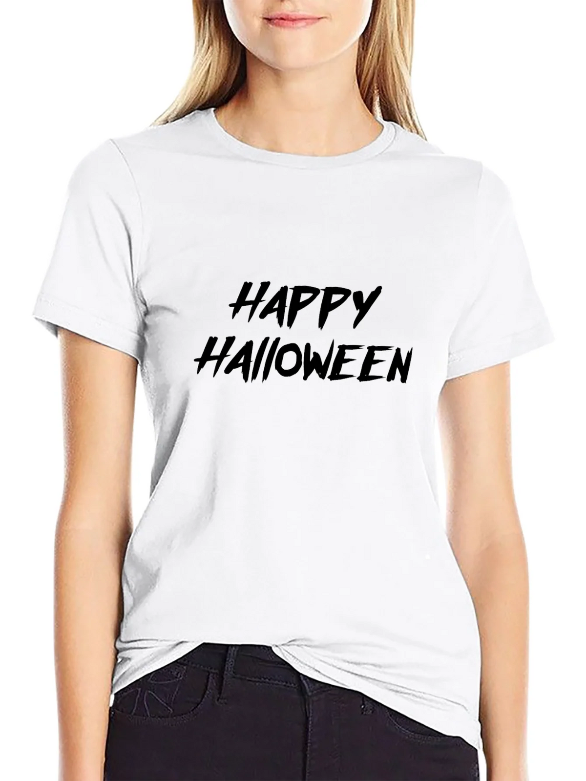 Happy Halloween Black T-Shirt product image 11