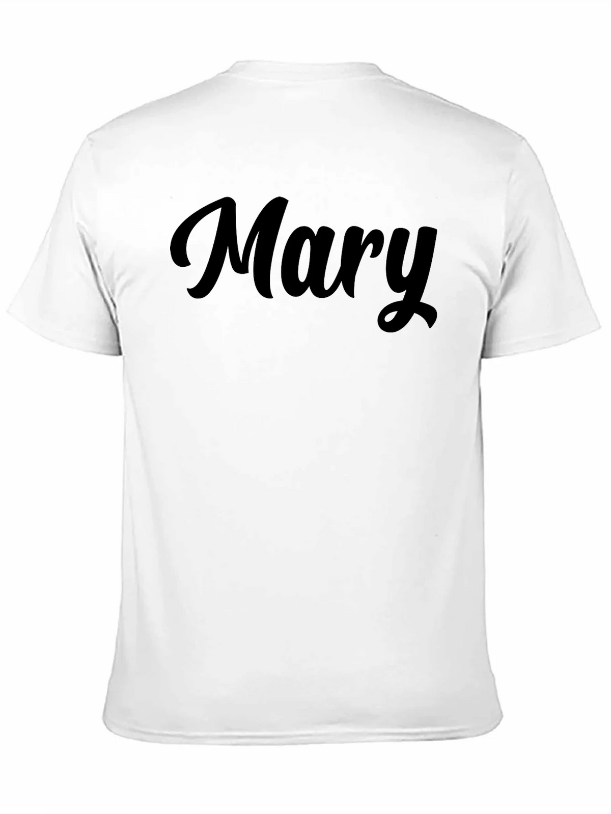 Personalized Mary Black T-Shirt product image 2
