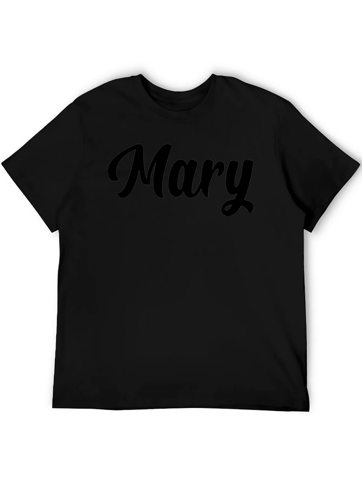 Personalized Mary Black T-Shirt product image 8