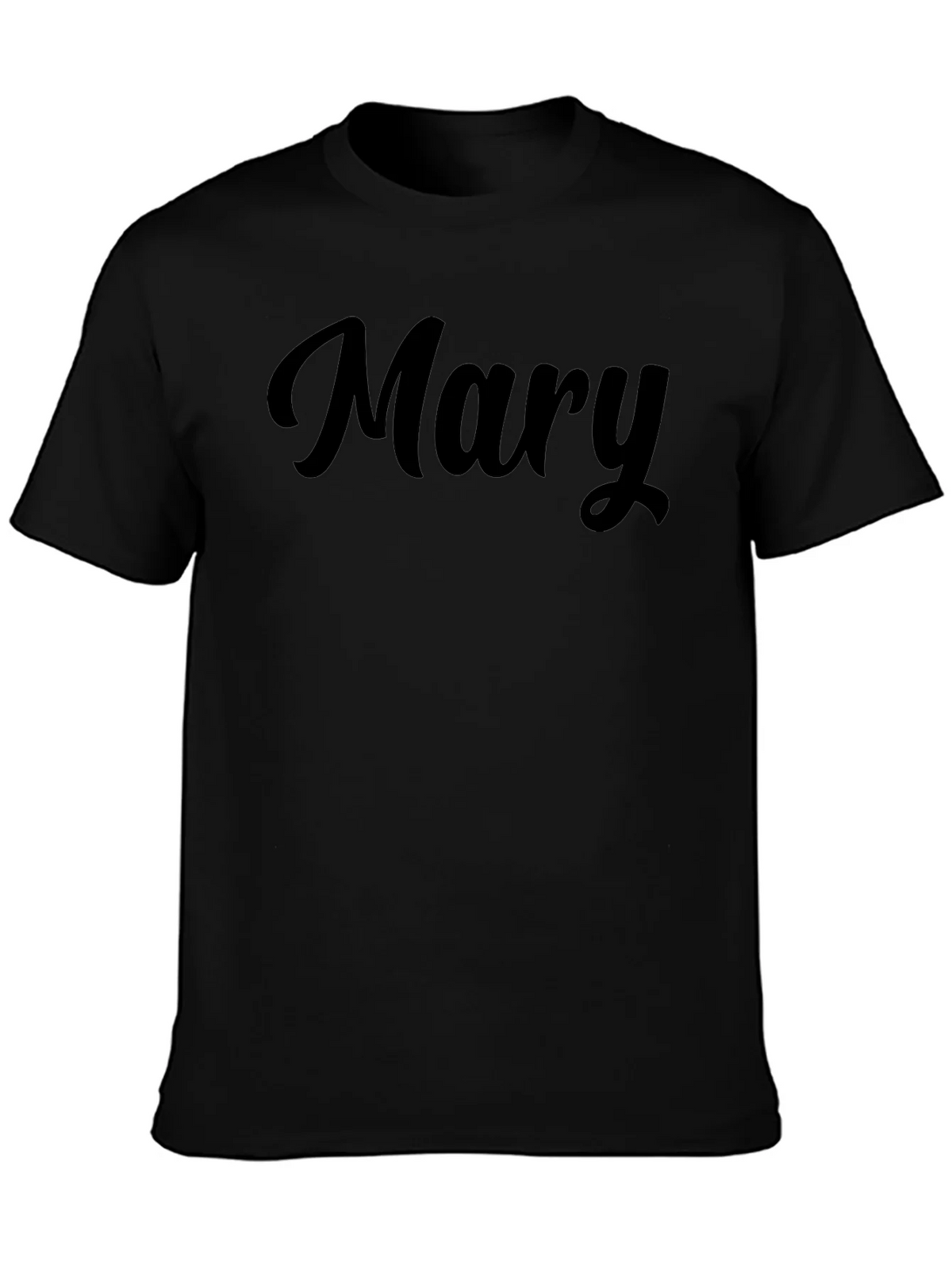 Personalized Mary Black T-Shirt product image 6