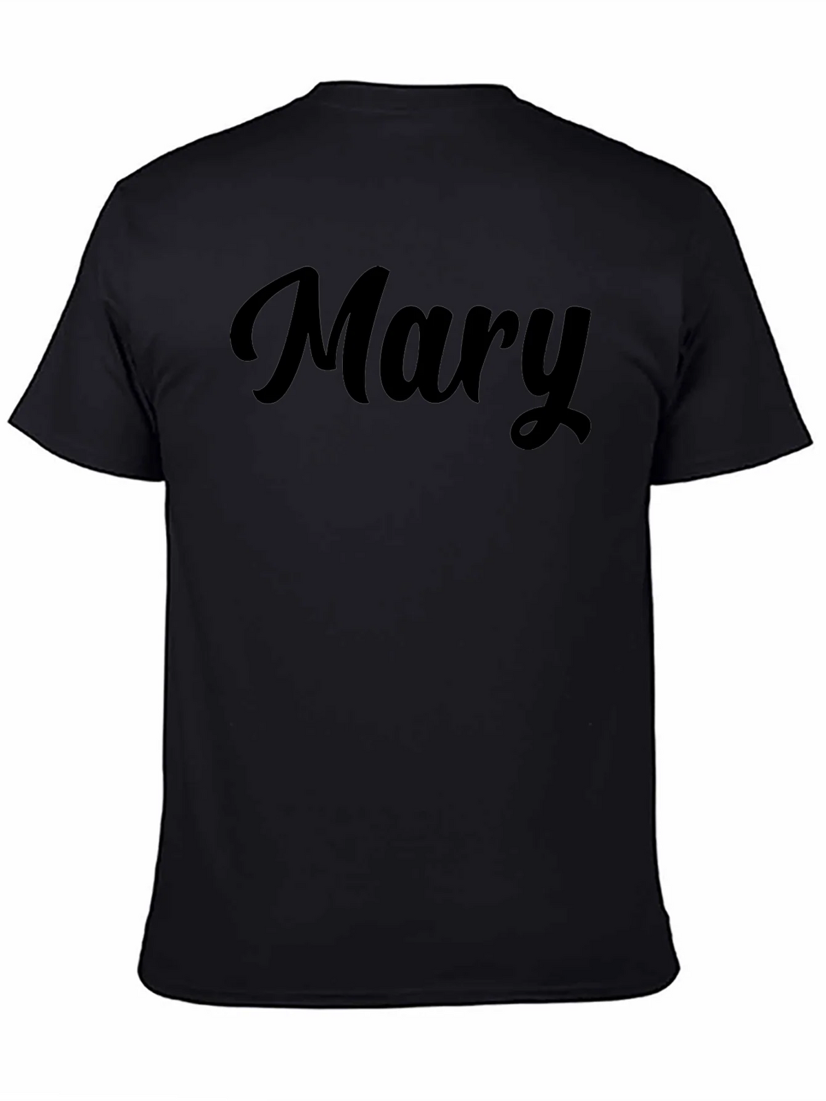 Personalized Mary Black T-Shirt product image 7