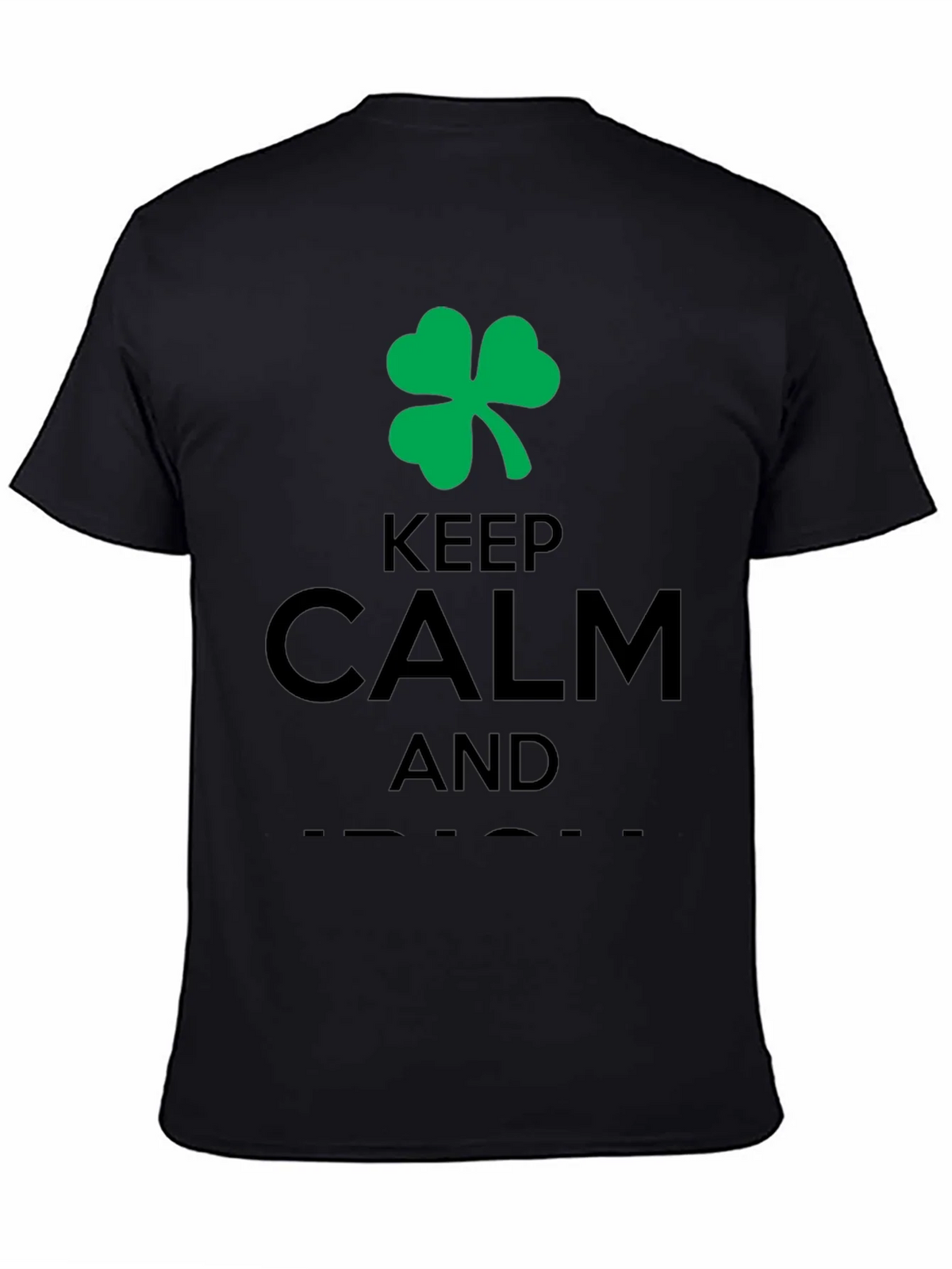 Keep Calm and Shamrock Tee - St. Patricks Day Shirt product image 7