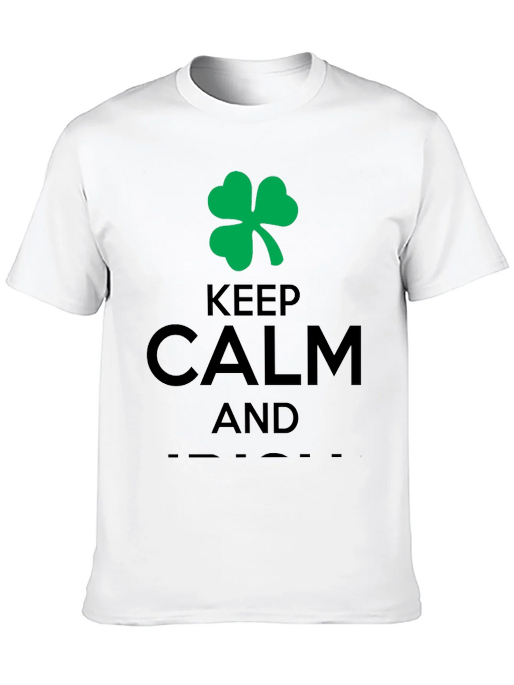 Keep Calm and Shamrock Tee - St. Patricks Day Shirt product image 12