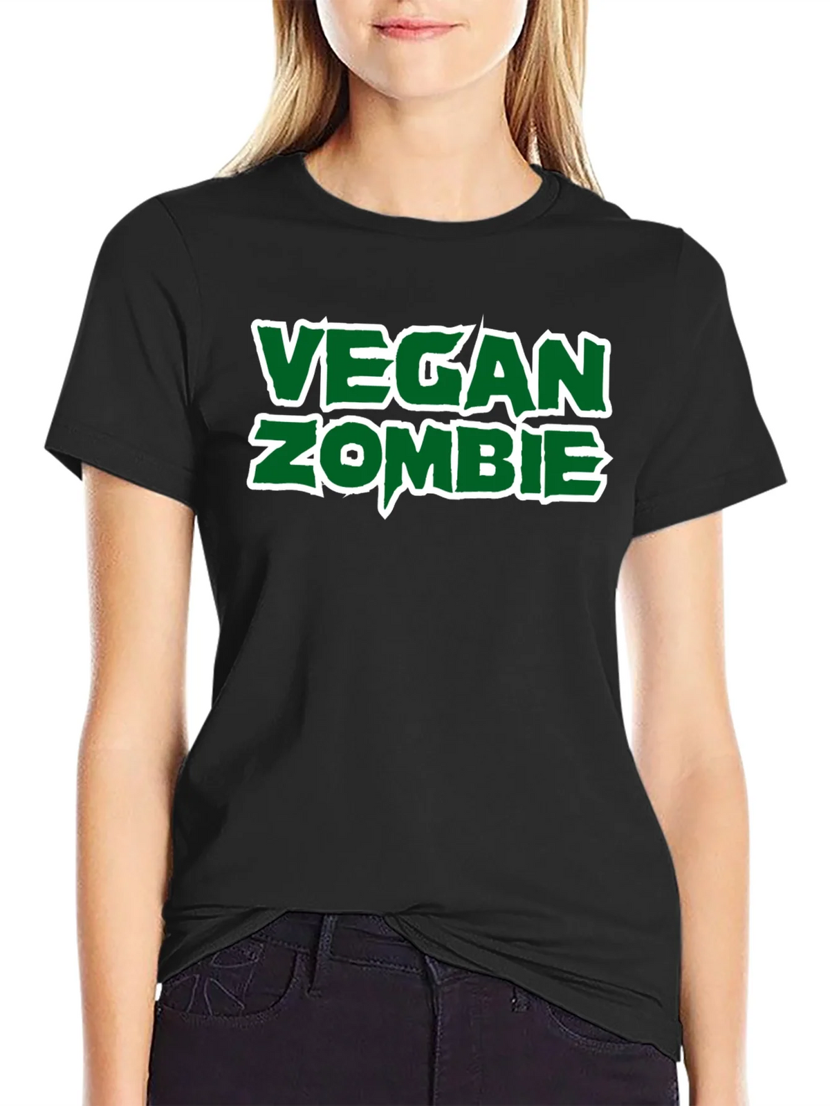 Vegan Zombie Graphic T-Shirt product image 5