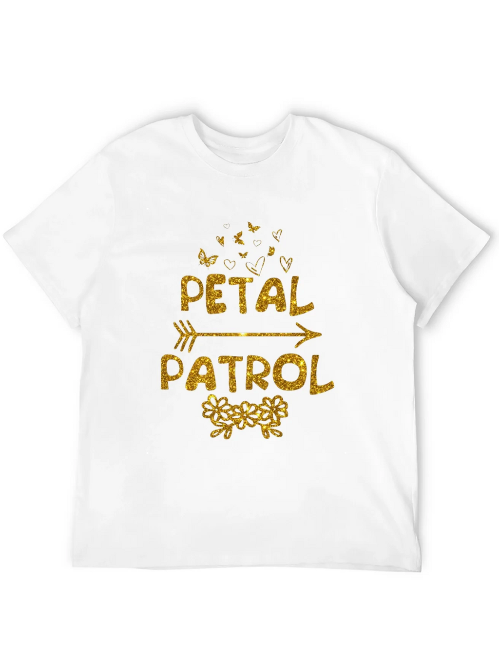 Petal Patrol Graphic Tee - Floral Wedding Crew Shirt product image 3