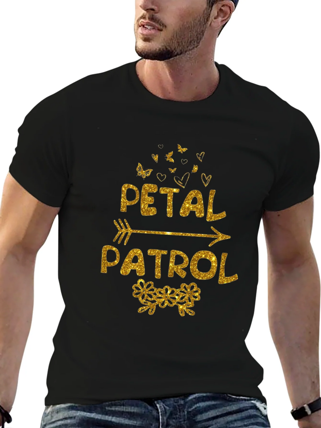 Petal Patrol Graphic Tee - Floral Wedding Crew Shirt product image 9
