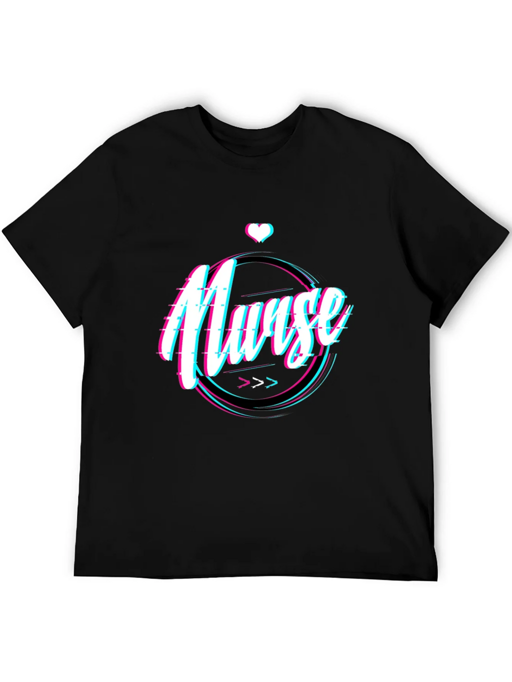 Nurse Glitch T-Shirt - Unique Medical Apparel product image 8
