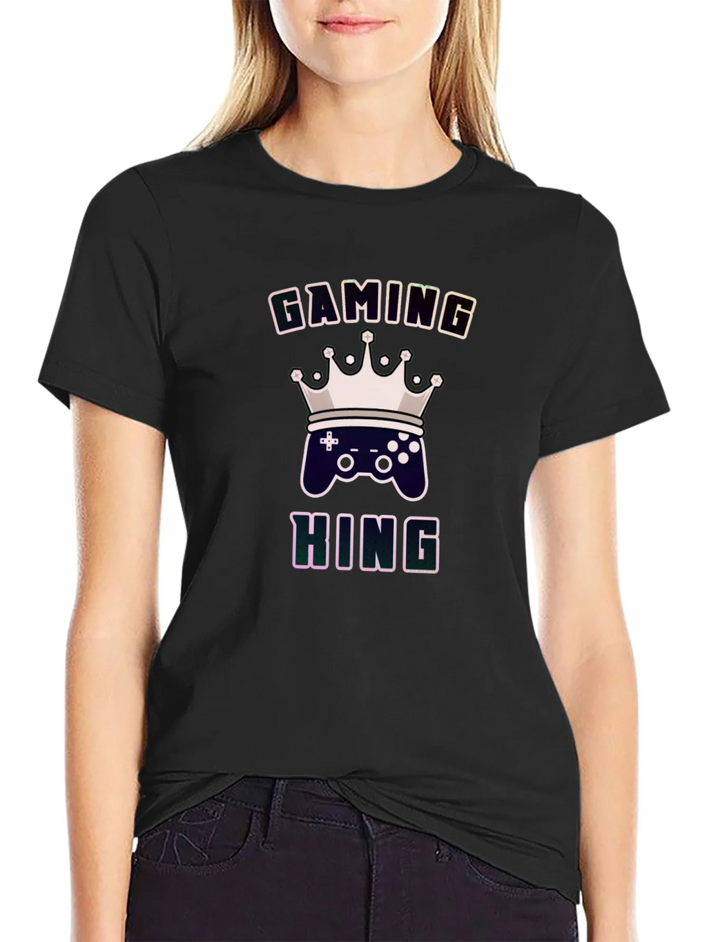 Gaming King Graphic T-Shirt product image 5